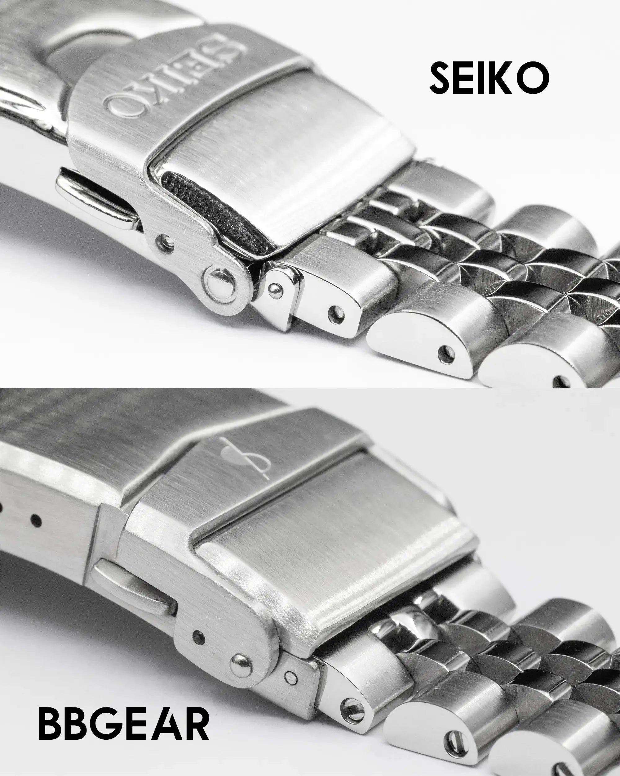 Bracelet métal pour Seiko 5 40mm (SRPE...) BBGear