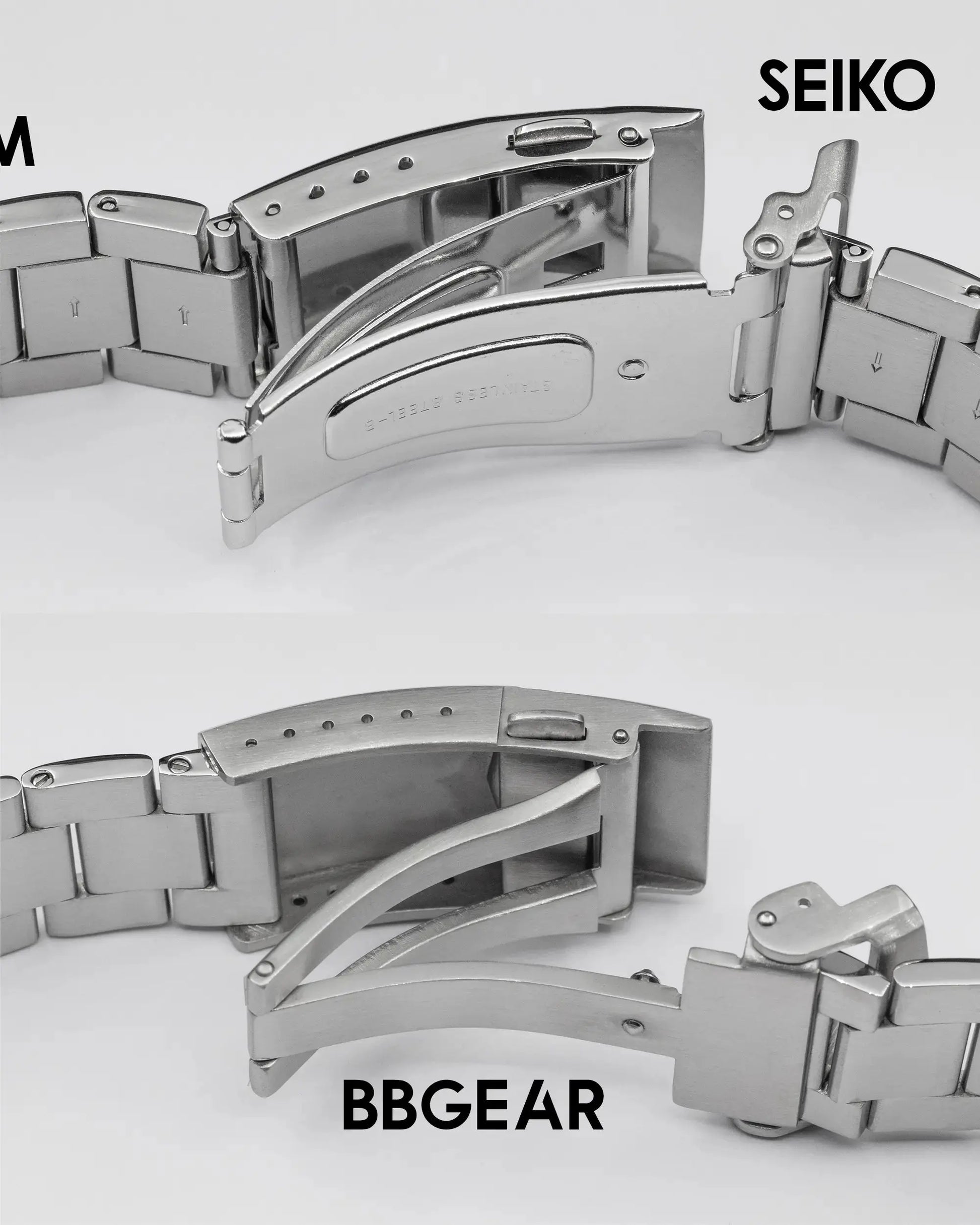 Bracelet métal pour Seiko 5 40mm (SRPE...) BBGear