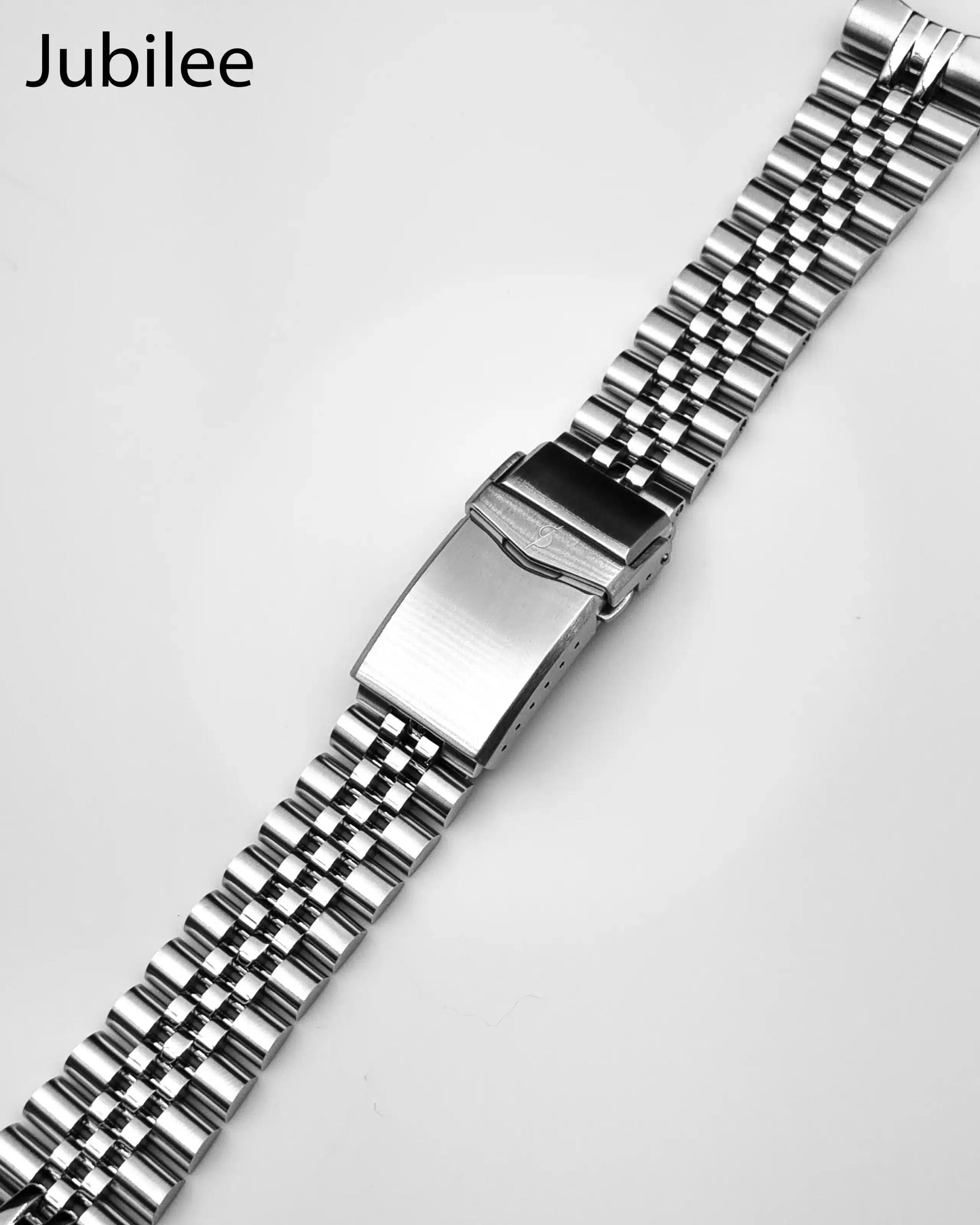 Bracelet métal pour SRPD 5, SSK GMT, SKX - Silver BBGear