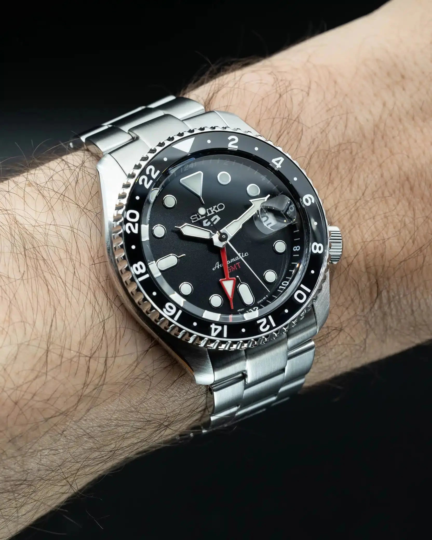 Bracelet métal pour SRPD 5, SSK GMT, SKX - Silver BBGear