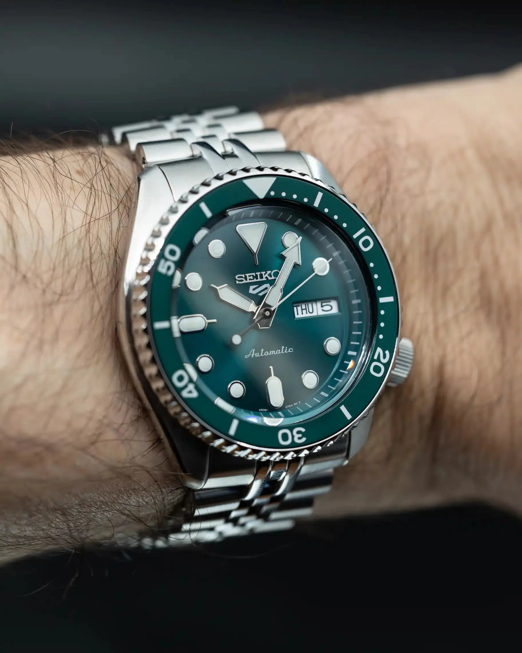 Bracelet métal pour SRPD 5, SSK GMT, SKX - Silver BBGear