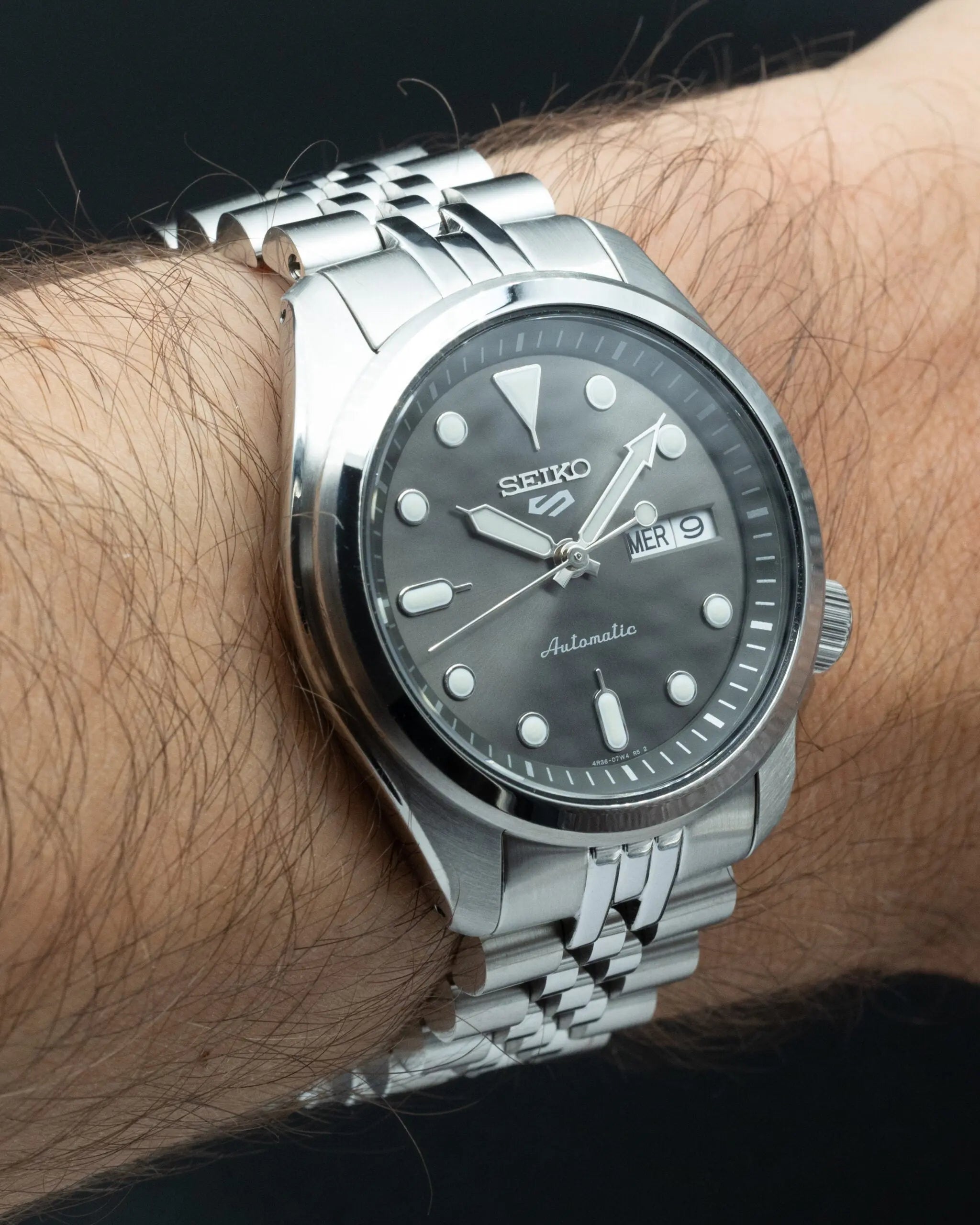 Bracelet métal pour Seiko 5 40mm (SRPE...) – Silver BBGear