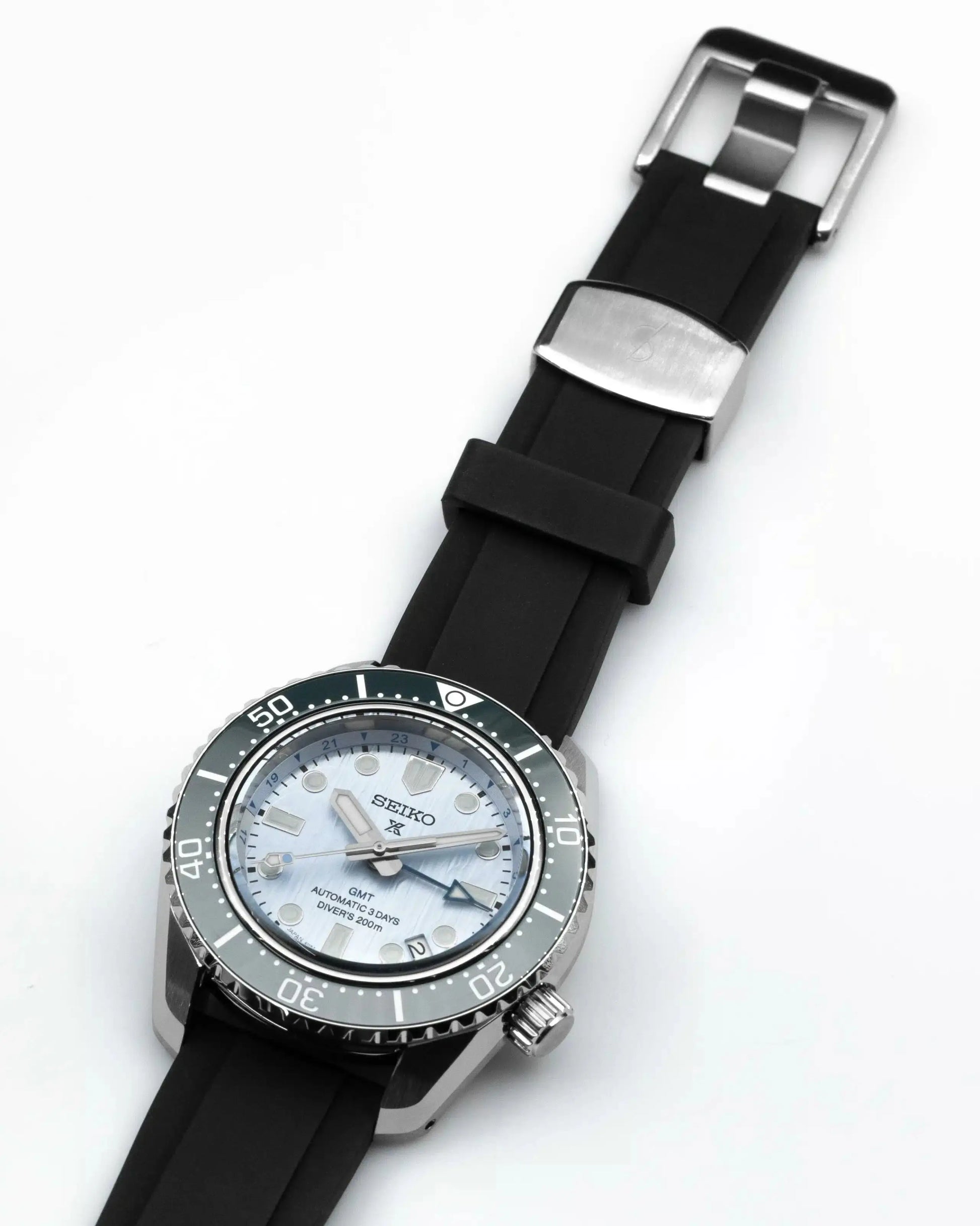 Bracelet rubber FKM universel 20mm - Silver BBGear