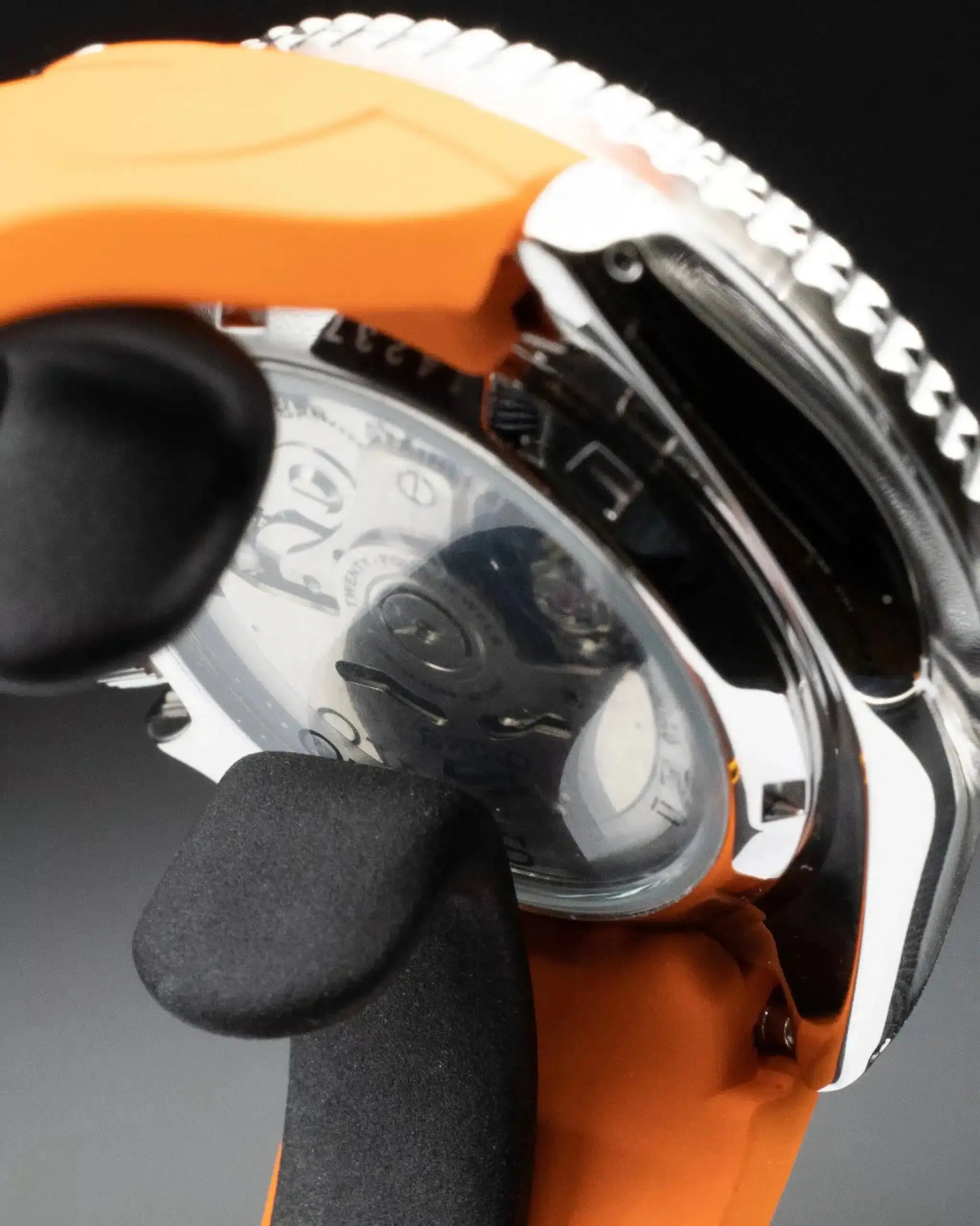 Bracelet rubber pour Seiko (SRPD 5, SSK GMT, SKX) - Silver BBGear