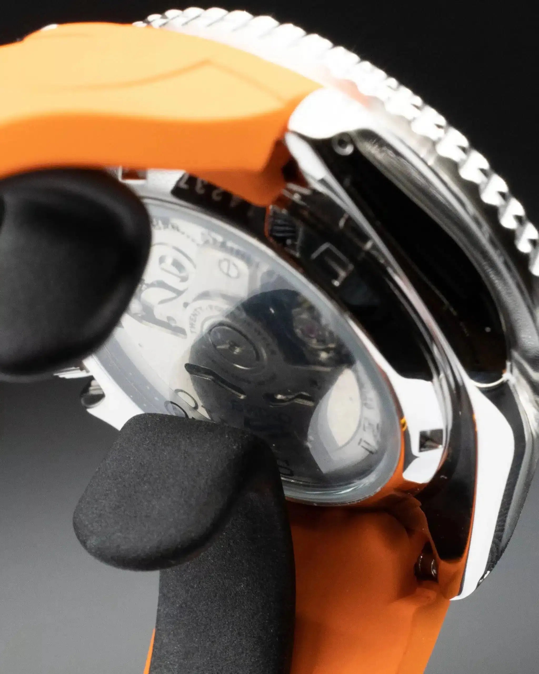 Bracelet rubber pour Seiko (SRPD 5, SSK GMT, SKX) - Silver BBGear