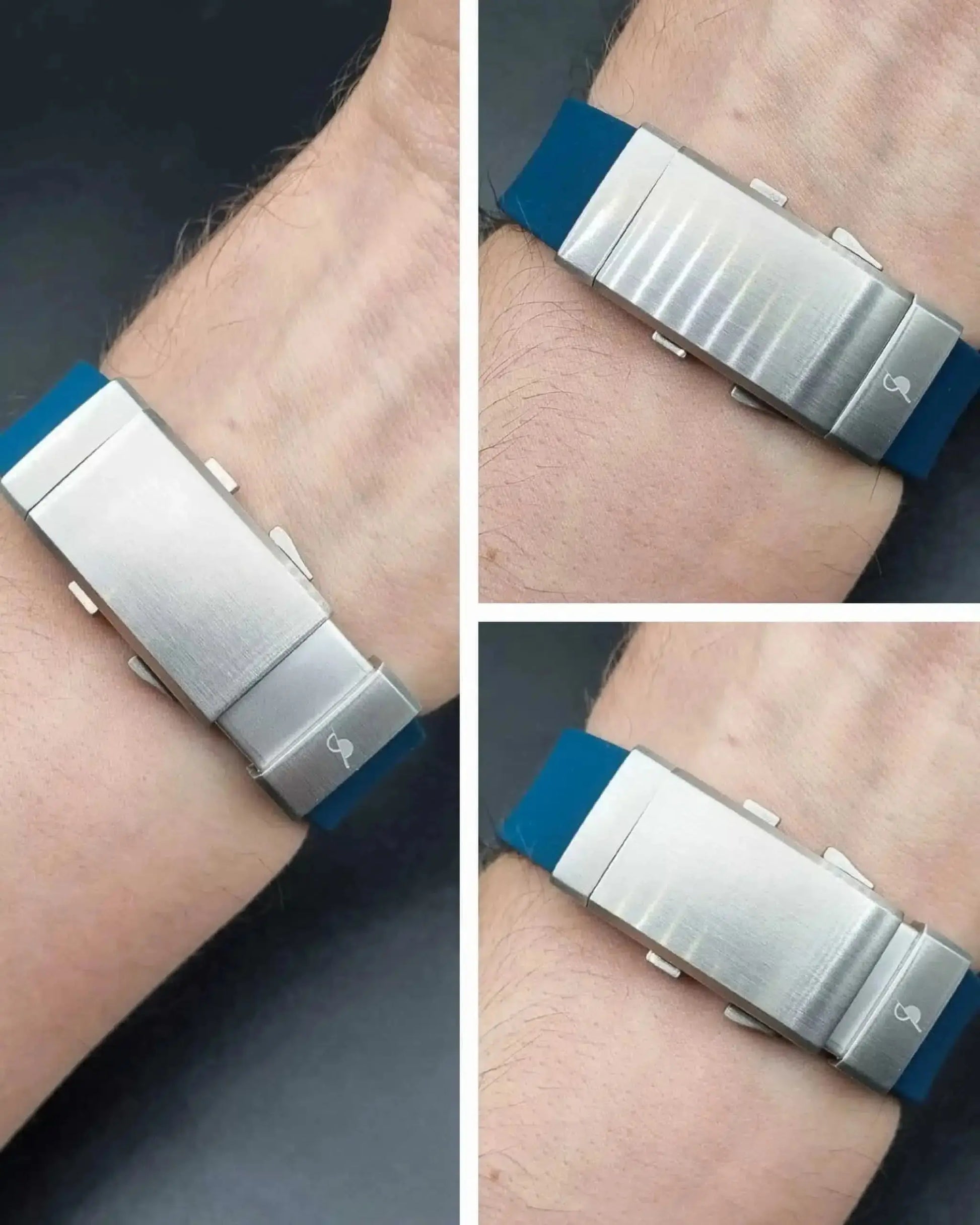 Bracelet rubber pour Seiko (SRPD 5, SSK GMT, SKX) - Silver BBGear