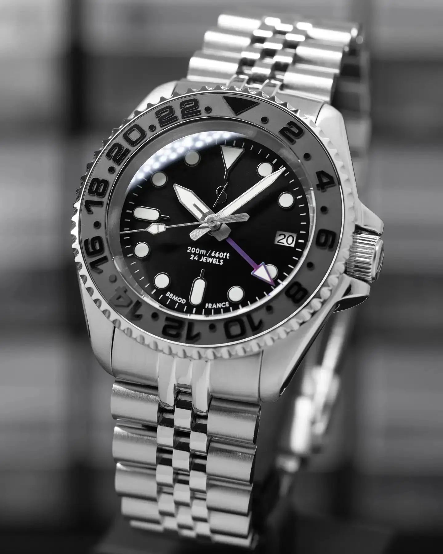 SKO Silver Galaxy GMT BBGear
