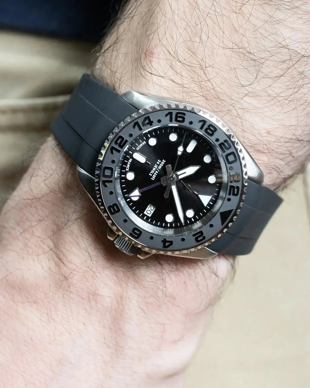SKO Silver Galaxy GMT BBGear